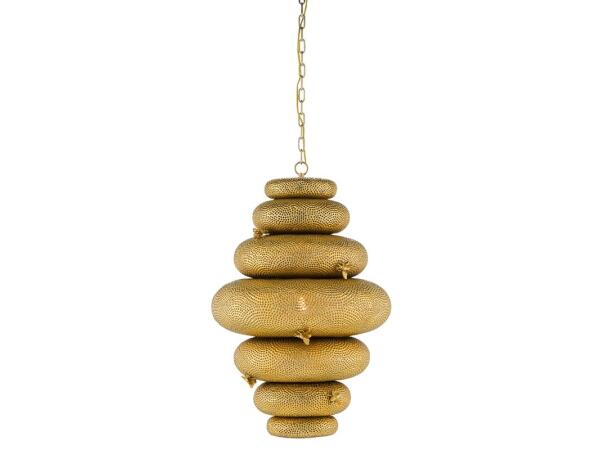 Bee My Honey Gold Chandelier Lighting Currey & Company