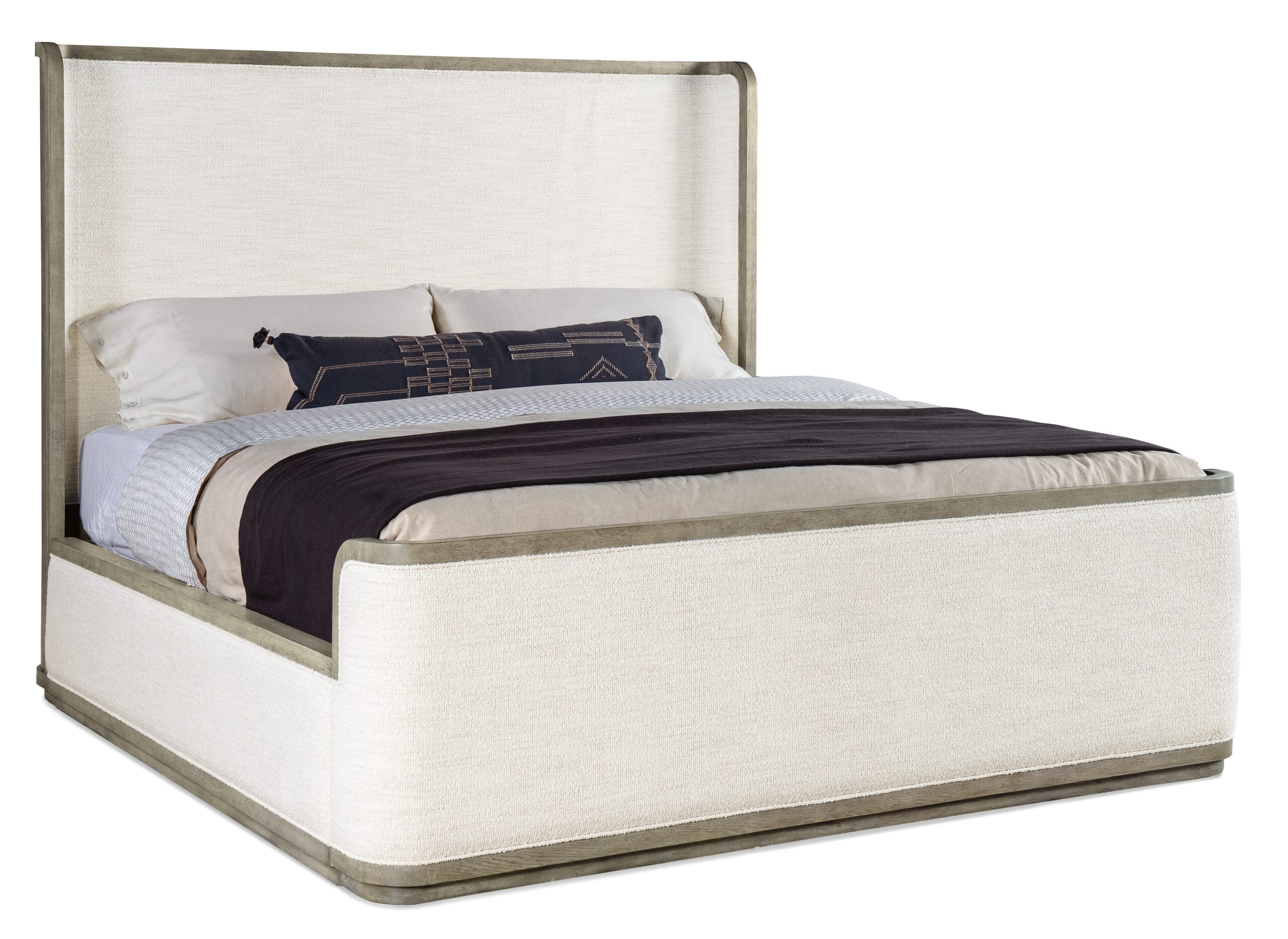 Linville Falls Boones Cal King Upholstered Shelter Bed