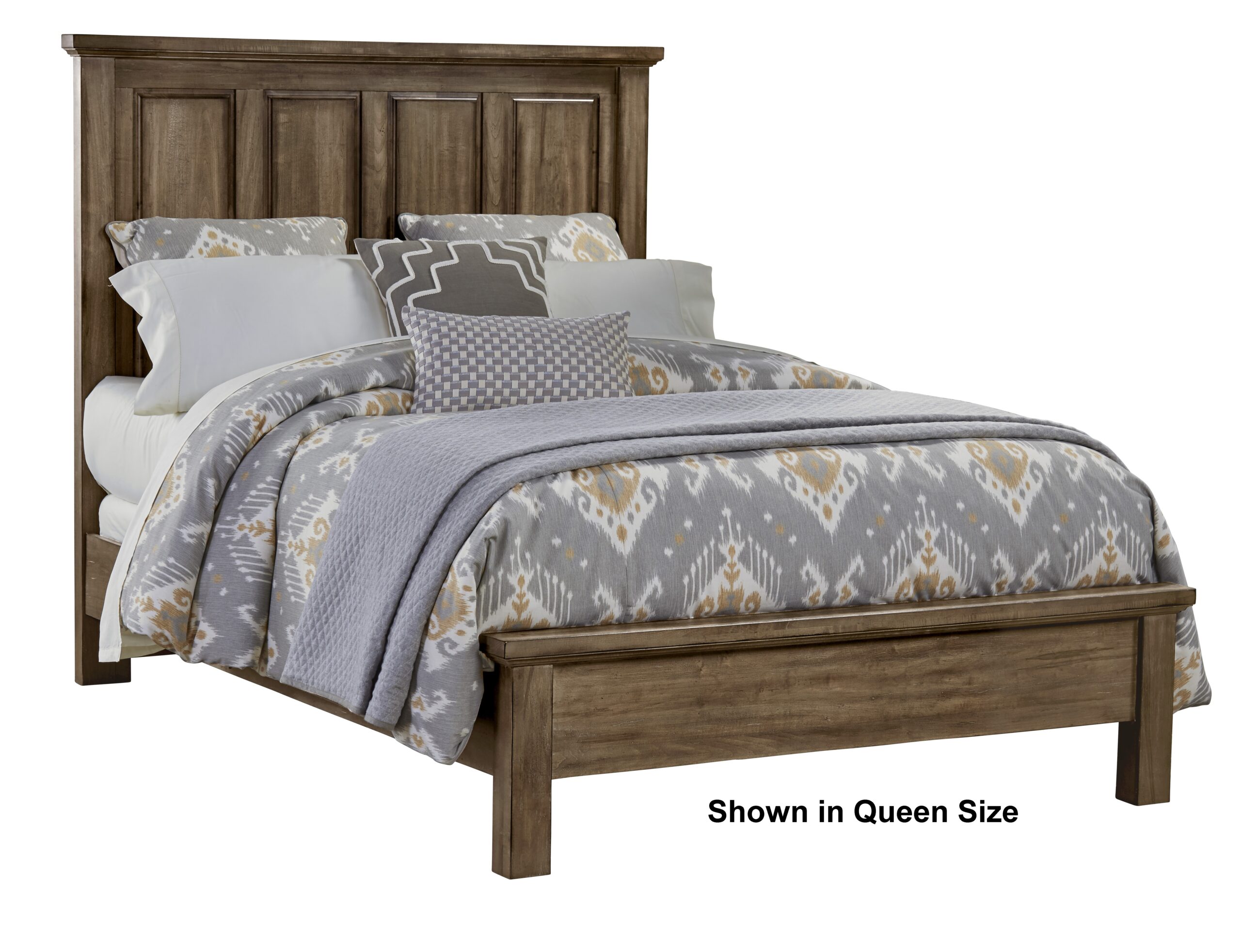 Maple Road Mansion Bed With Low Profile Footboard - 117-669/966/944/MS2