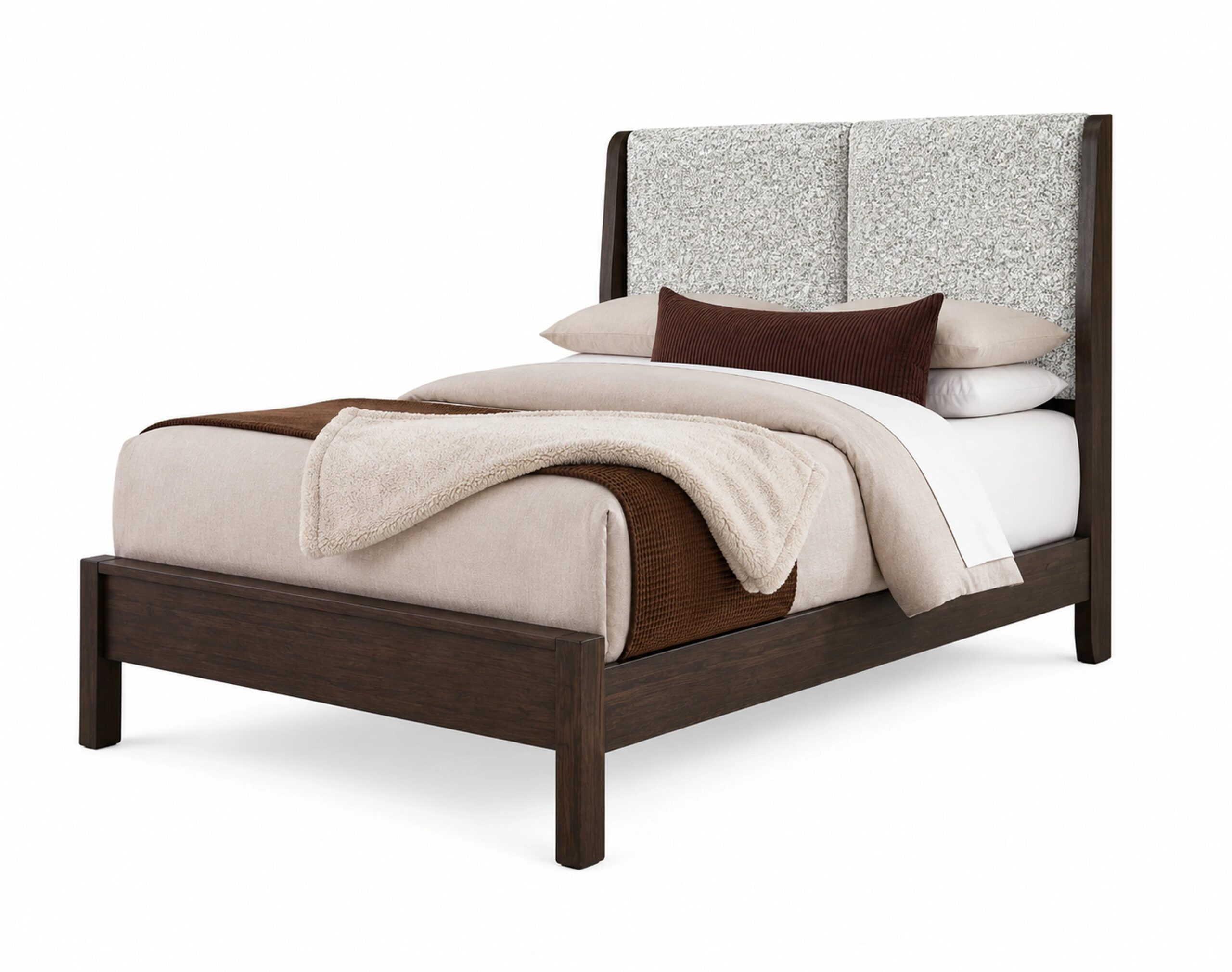 Queen Shelter Uph Bed-Labradoodle
